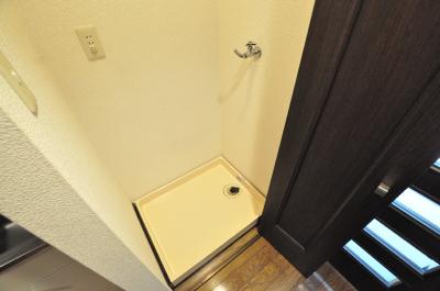 洗面設備　室内洗濯機置場