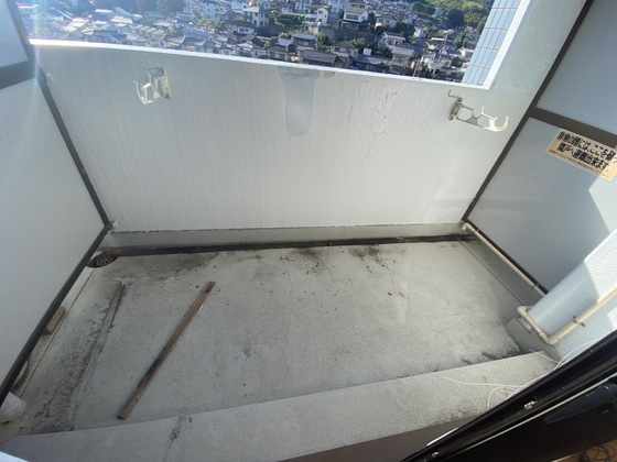 バルコニー　※別号室の写真です
