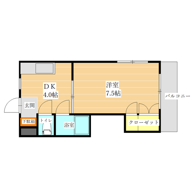 広永マンションの間取り