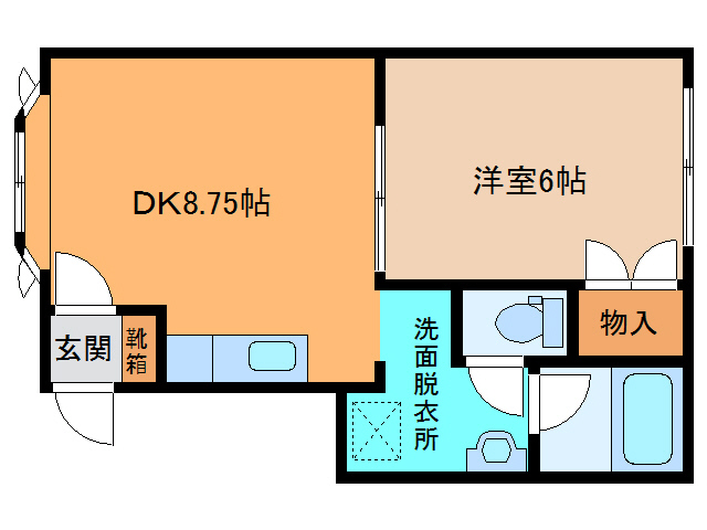 オアシス2の間取り