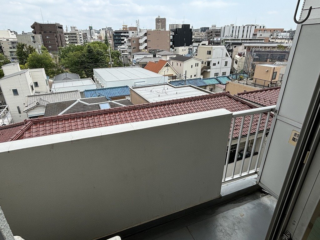 バルコニー　陽当り・眺望良好なバルコニー