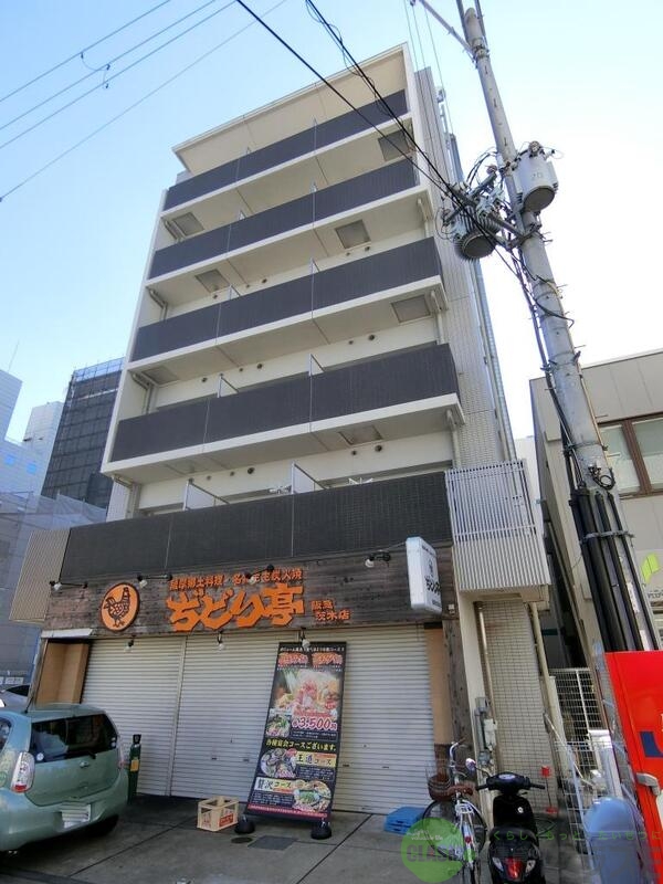 茨木市永代町のマンションの建物外観