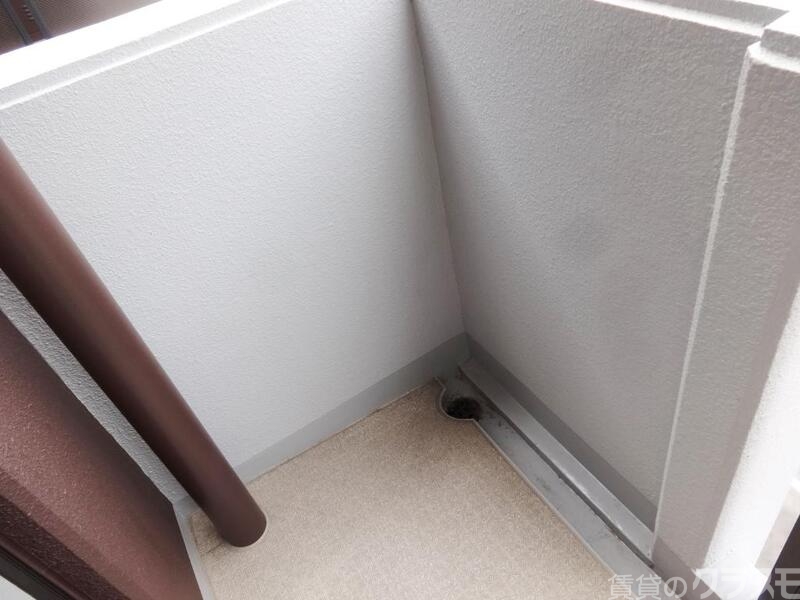 バルコニー　バルコニーはこんな感じです。