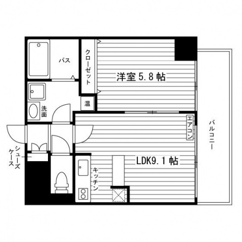 ルラシオン北7条の間取り