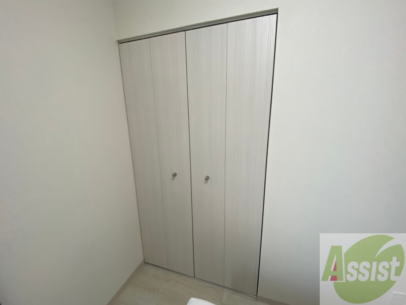 収納　洋室にあった収納。荷物がたくさんあっても大丈夫。