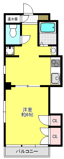 ロッヂングオゾンの間取り