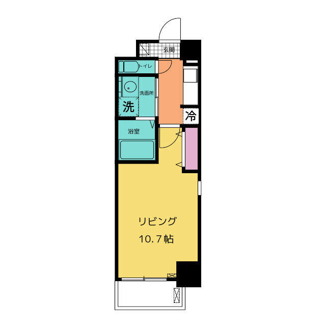 スアヴィス千葉の間取り