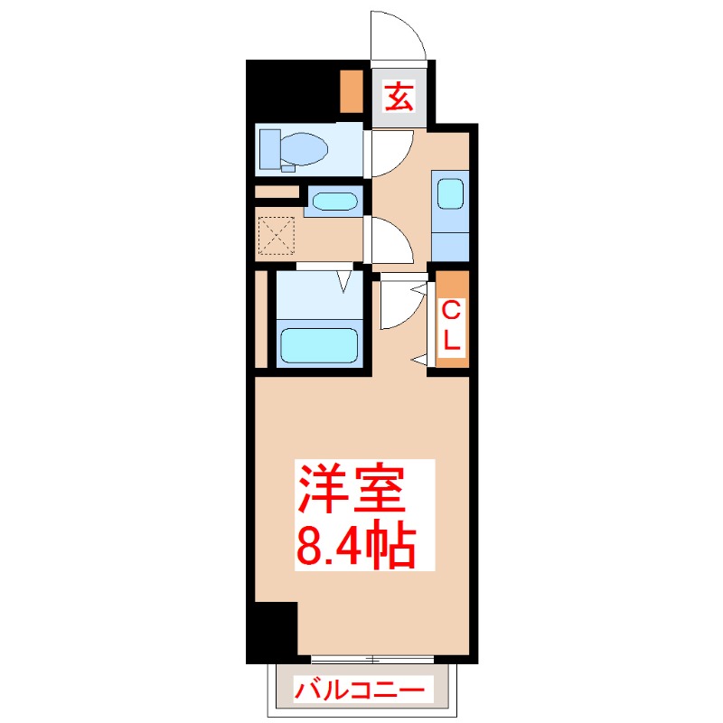 ルーカス武之橋の間取り