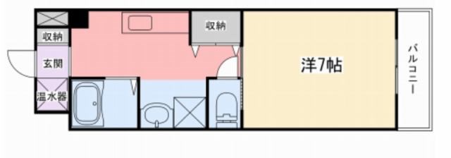 インタービレッジ青山二番館の間取り