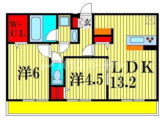 【ウィンクルム柏の葉の間取り】