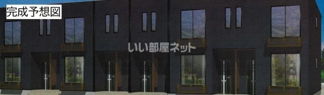 【柏崎市大字安田のアパートの建物外観】