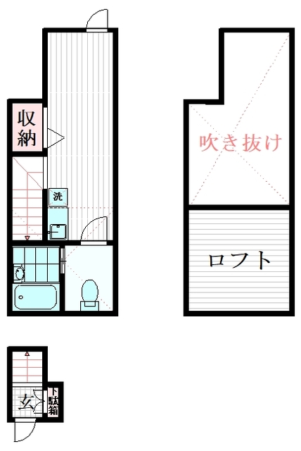 FERIO谷中公園の間取り