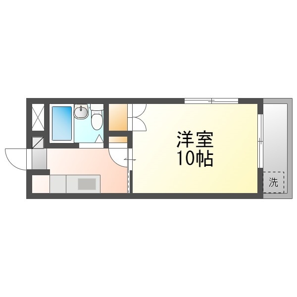 マンションライラックの間取り