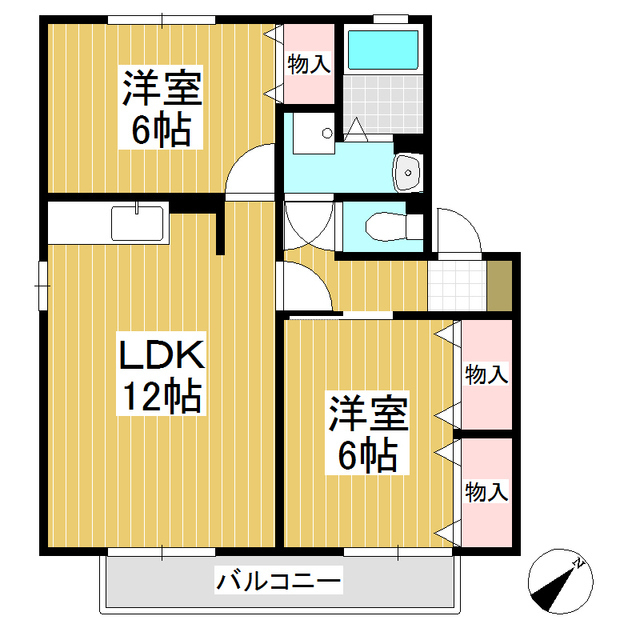 ヴィラージュ本郷Ｂの間取り