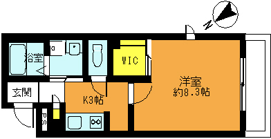 パルティールの間取り