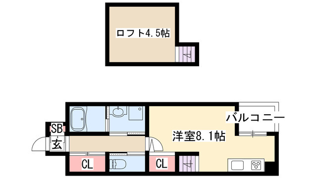 ワイズ東別院の間取り