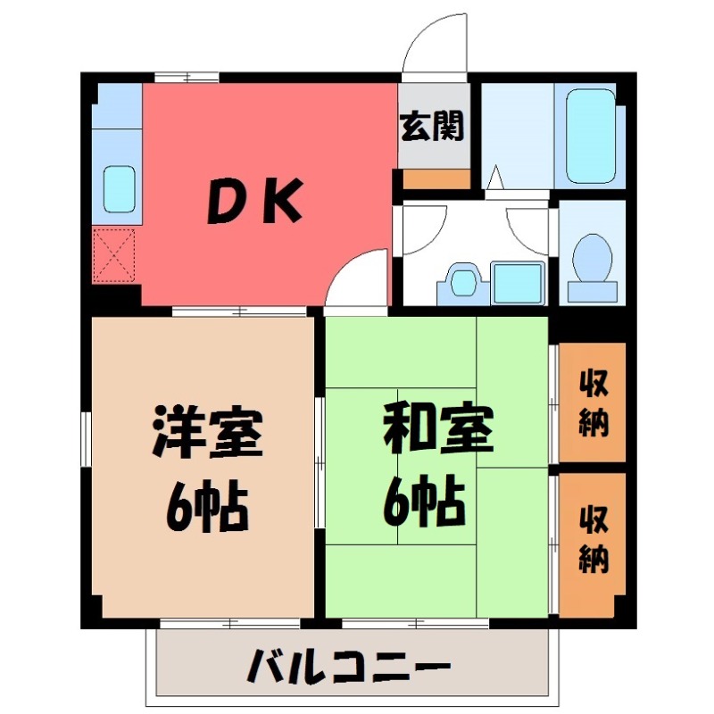 ニュ－シティコイケの間取り