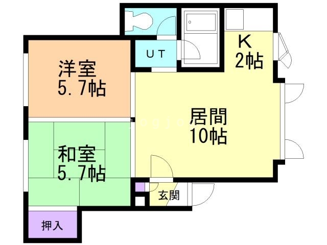 ルミエール伊林の間取り