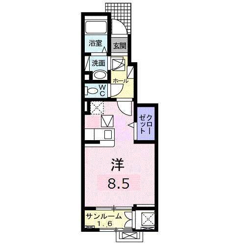 コスモフィオーレIII　Ｂの間取り