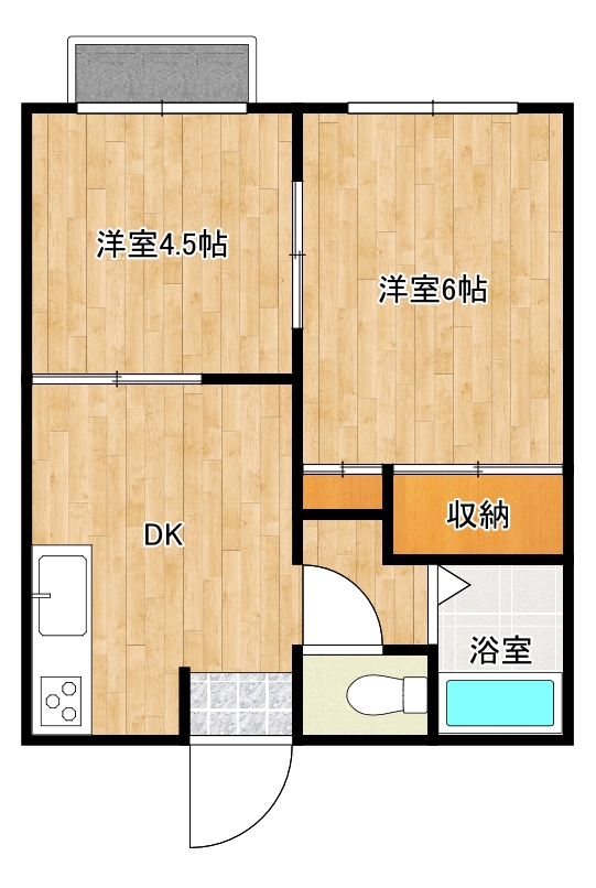 センチュリー21Ａの間取り