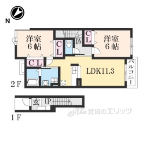 ネオ・ソレイユの間取り