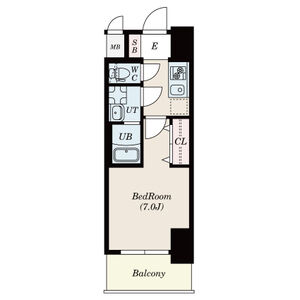 S-RESIDENCE堀田Northの間取り