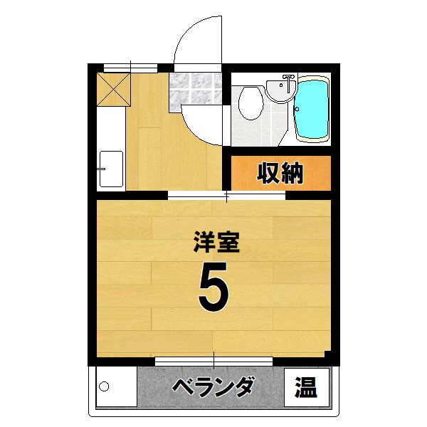 二軒茶屋マンションの間取り