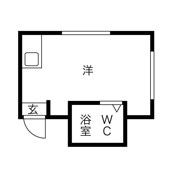 KSコート江坂東の間取り