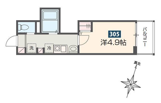 ＭＥＬＤＩＡ与野本町IIIの間取り