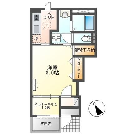 ハウゼ21 IIの間取り