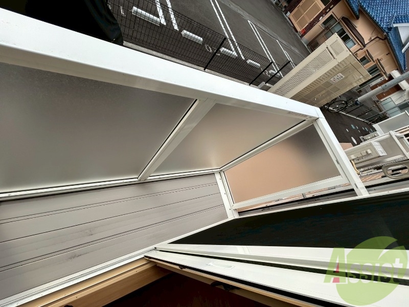 バルコニー　お洗濯物を干すのに十分な広さのあるバルコニーです。