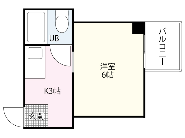 吉山コーポの間取り