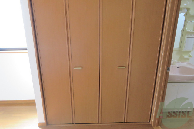 収納　こちらはクローゼットです。奥行きもしっかりあります。