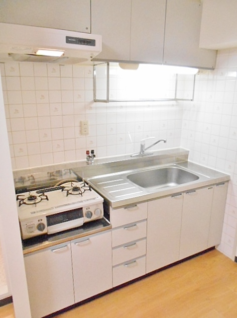 キッチン　２口ガスコンロ