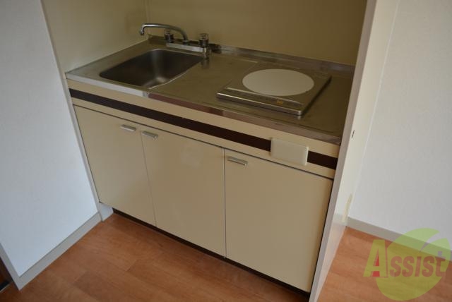 キッチン　コンパクトなキッチンです。