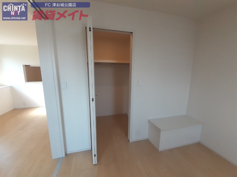 収納　同一物件の別部屋の写真です