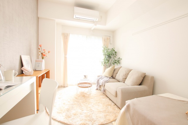 バルコニー　写真は別部屋です。