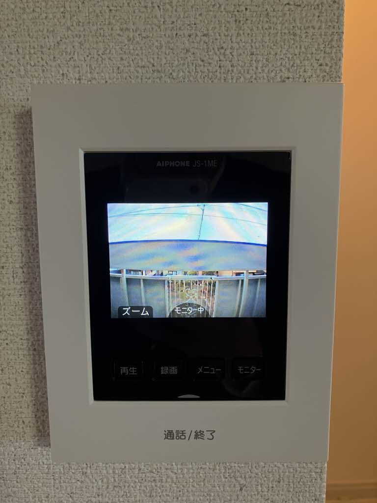 セキュリティ　モニタ付ドアホン