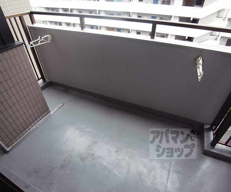 バルコニー　東向きのベランダです。