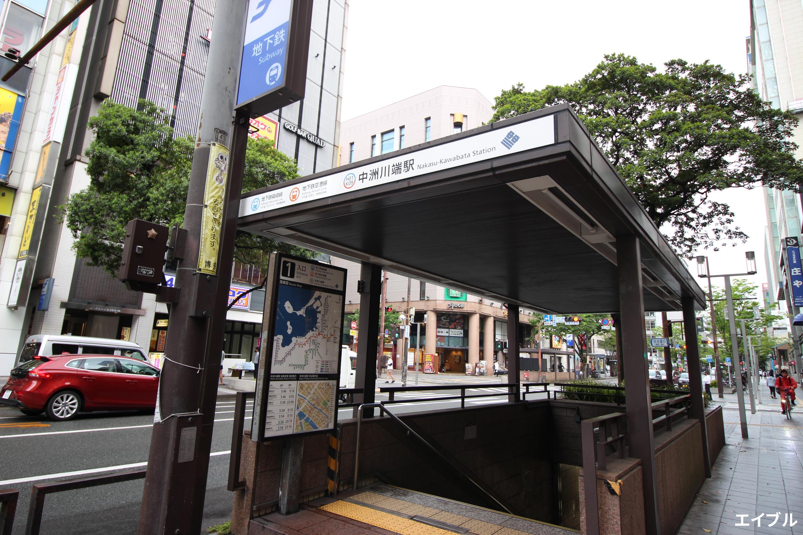 飲食店　カフェ・ベローチェ中洲川端駅前店（飲食店）まで250m