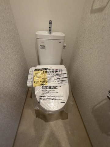 トイレ　ゆったりとした空間のトイレです