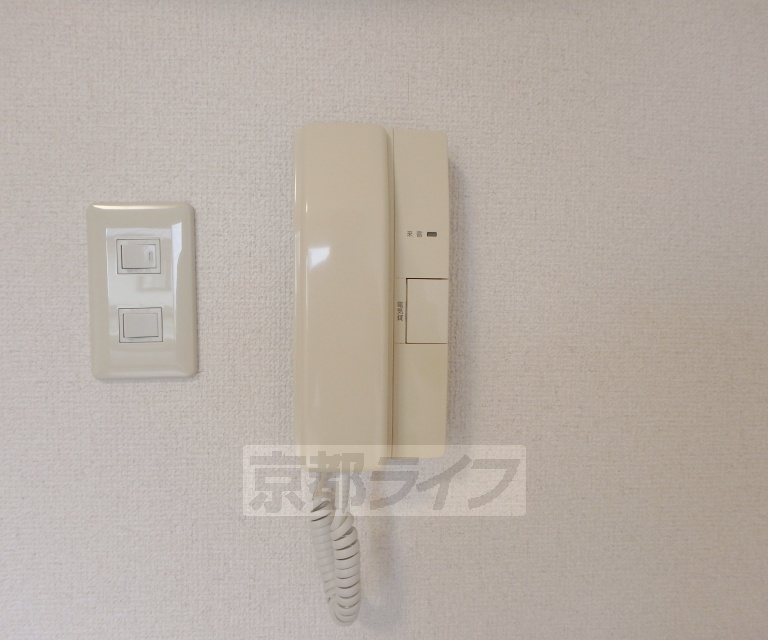 セキュリティ　インターホンです。