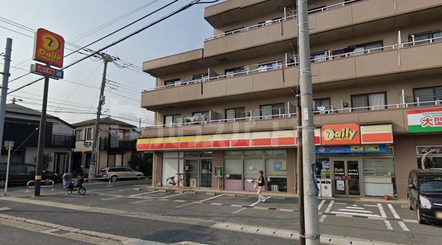コンビニ　デイリーヤマザキ市川大和田店（コンビニ）まで490m
