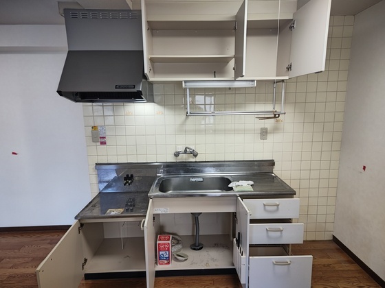 キッチン　※他号室の写真です。