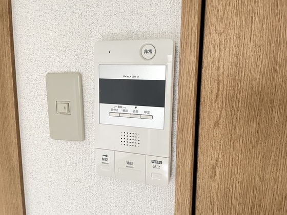 セキュリティ　※他の号室の写真です。