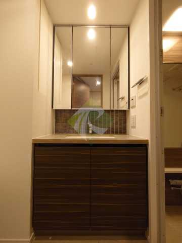 洗面設備　ザ・パークハビオ新宿