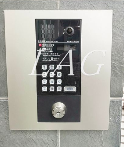 セキュリティ　オートロックです。