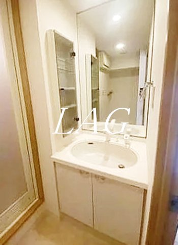 洗面設備　洗面台です。