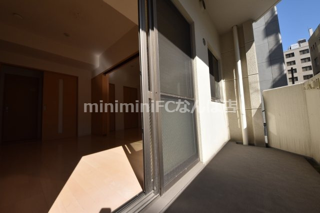 バルコニー　広々としたバルコニーです