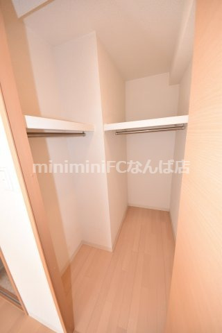 収納　大きなスペースがあり、収納には困りません